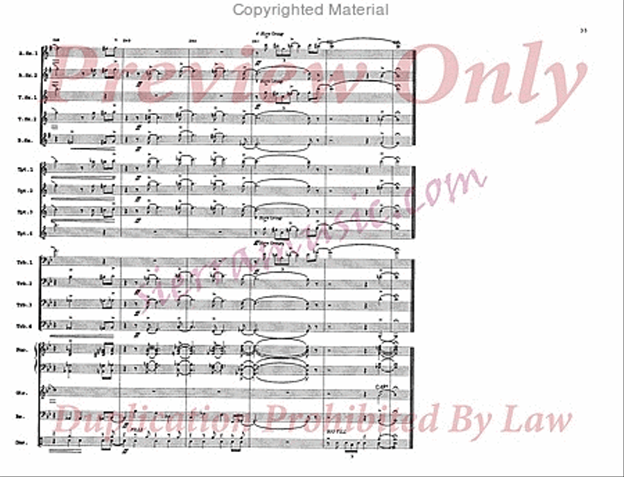 Keystone Shuffle Big Band scores gallery preview page 34