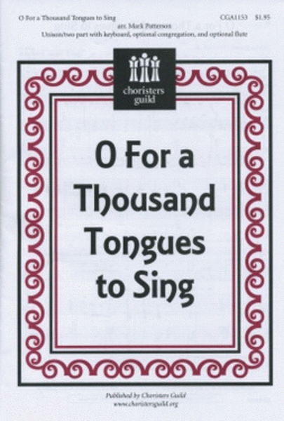O For a Thousand Tongues to Sing image number null