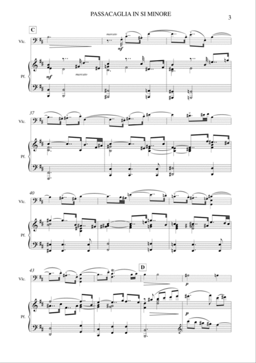 Salvatore Passantino: PASSACAGLIA IN SI MINORE (ES-21-038)