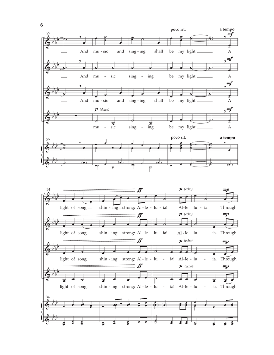 Earth Song SSAA scores gallery preview page 4