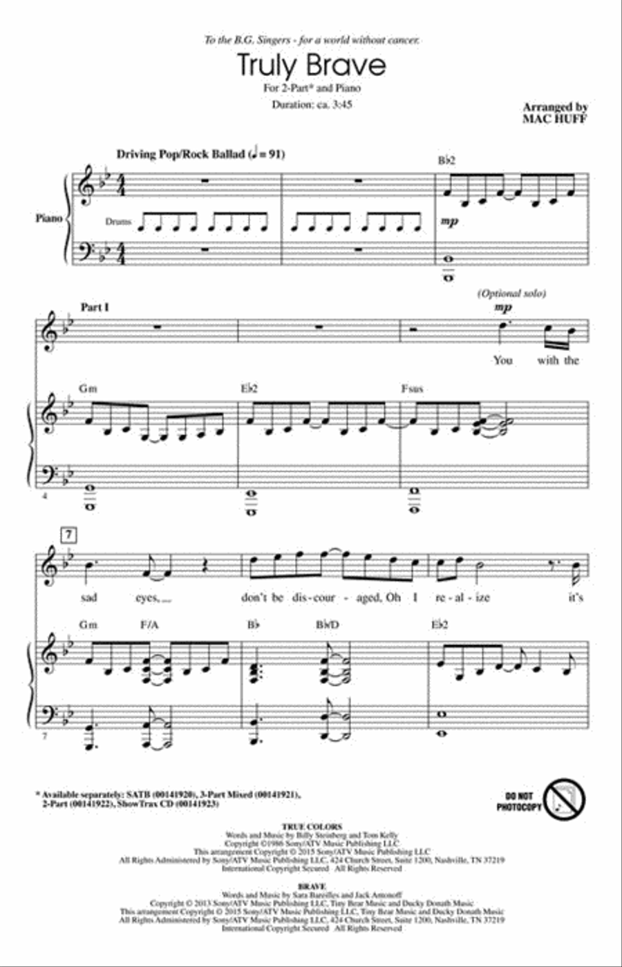 Truly Brave Truly Brave 2-Part scores gallery preview page 2