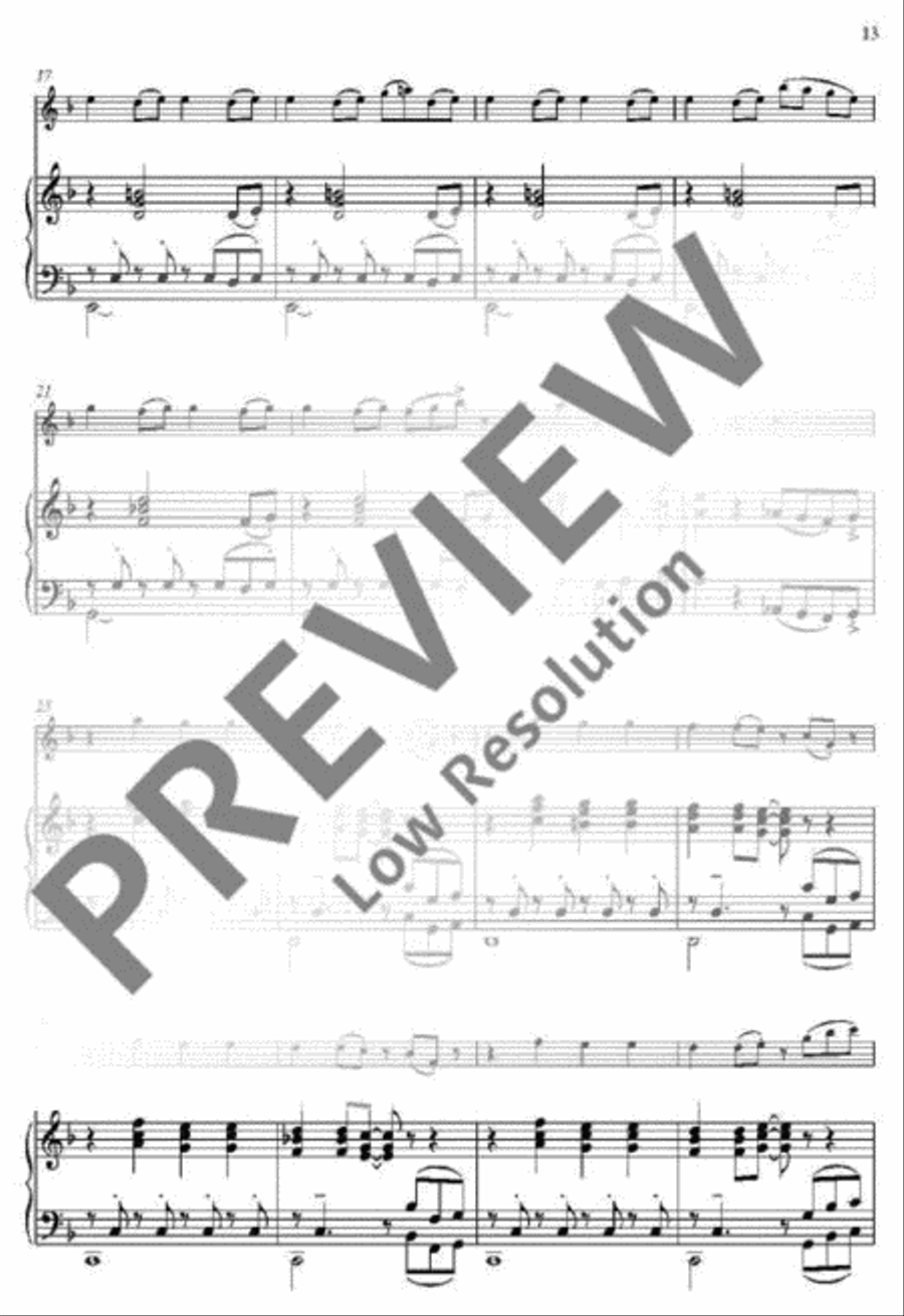 Modern Flutist Flute Solo scores gallery preview page 12