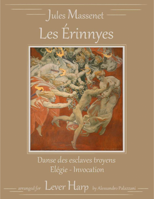 Book cover for Les Erinnyes: Danse et Invocation - for Lever Harp