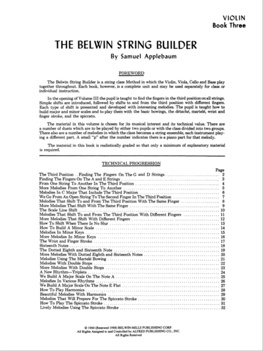 String Builder, Book 3 Chamber Orchestra scores gallery preview page 5