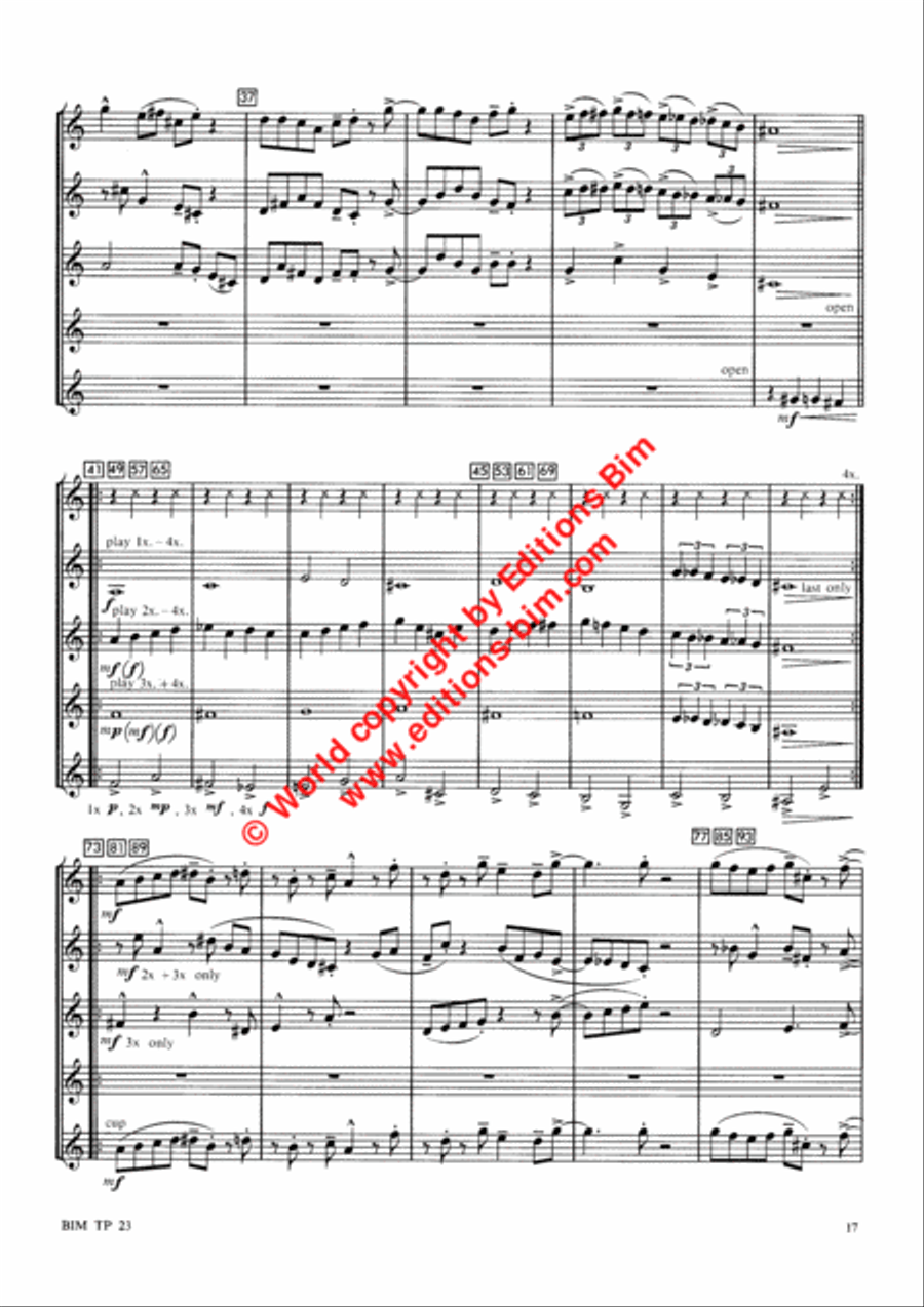 5 Steps to the Answer Trumpet scores gallery preview page 12