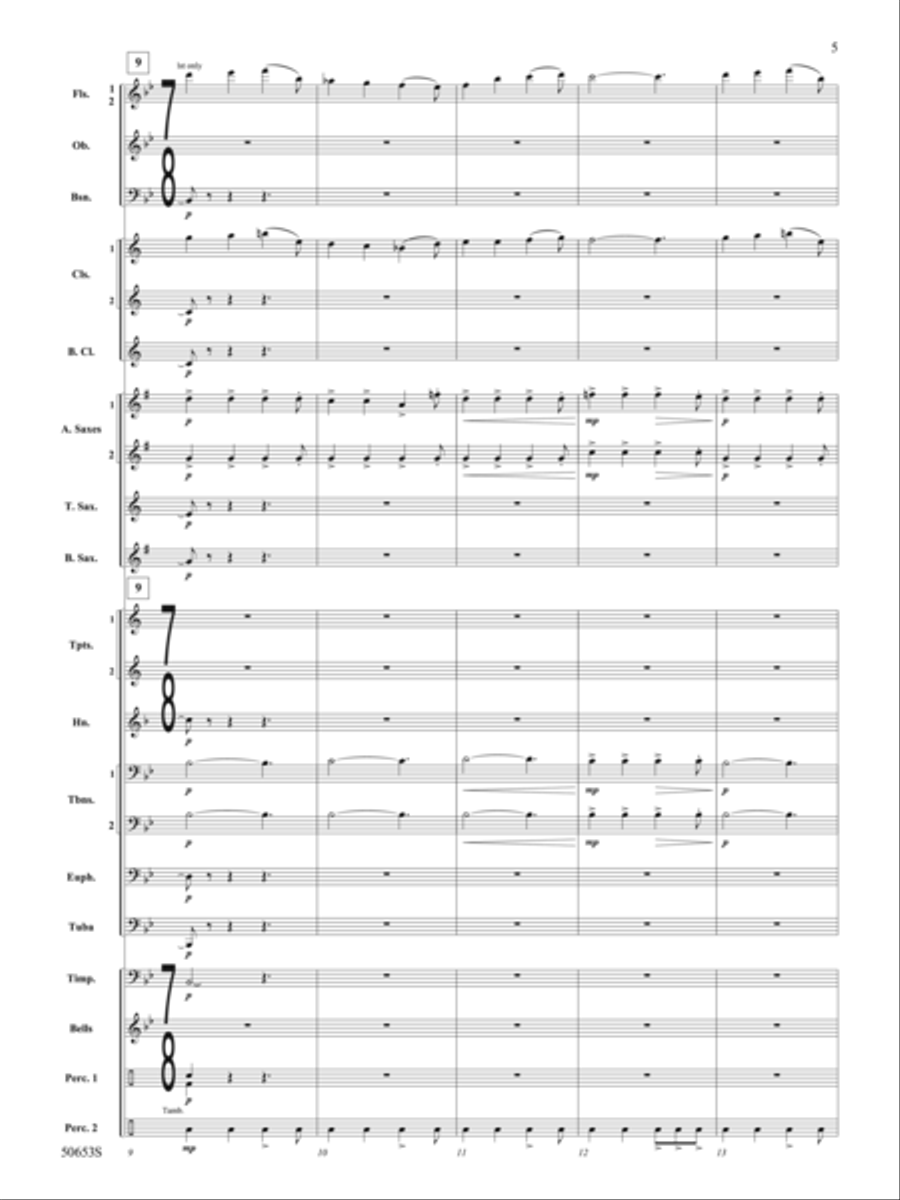 A Centennial Celebration: Score Concert Band scores gallery preview page 5