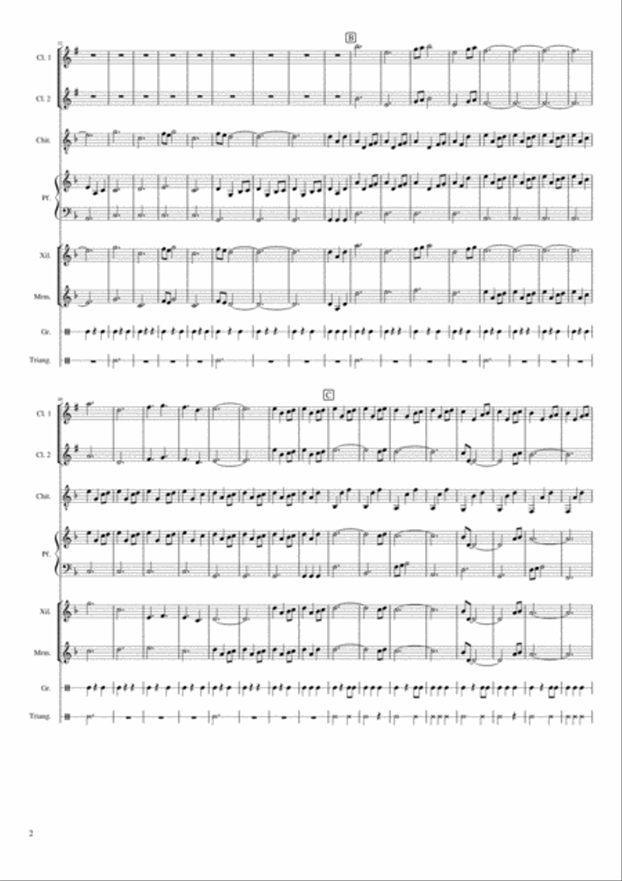 Game Of Thrones Clarinet scores gallery preview page 2