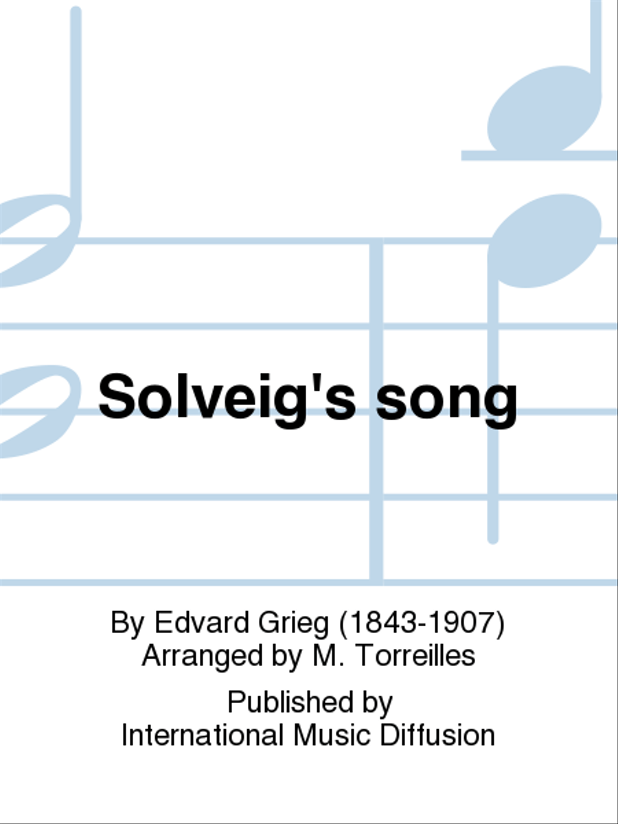 Solveig's song Solveig's song Brass Quintet scores gallery preview page 1