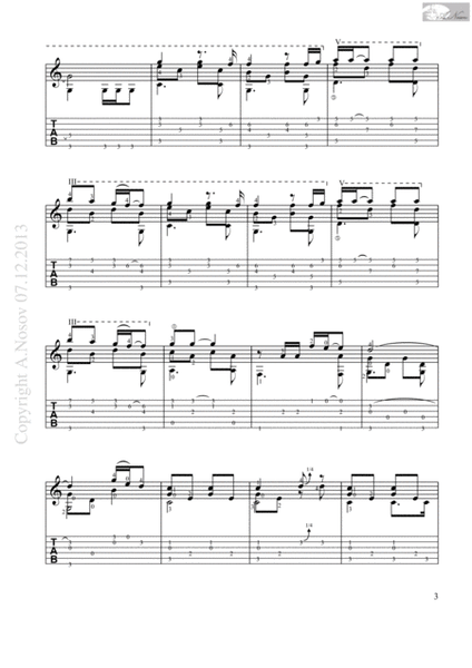 Wind of Change (Sheet music for guitar) image number null