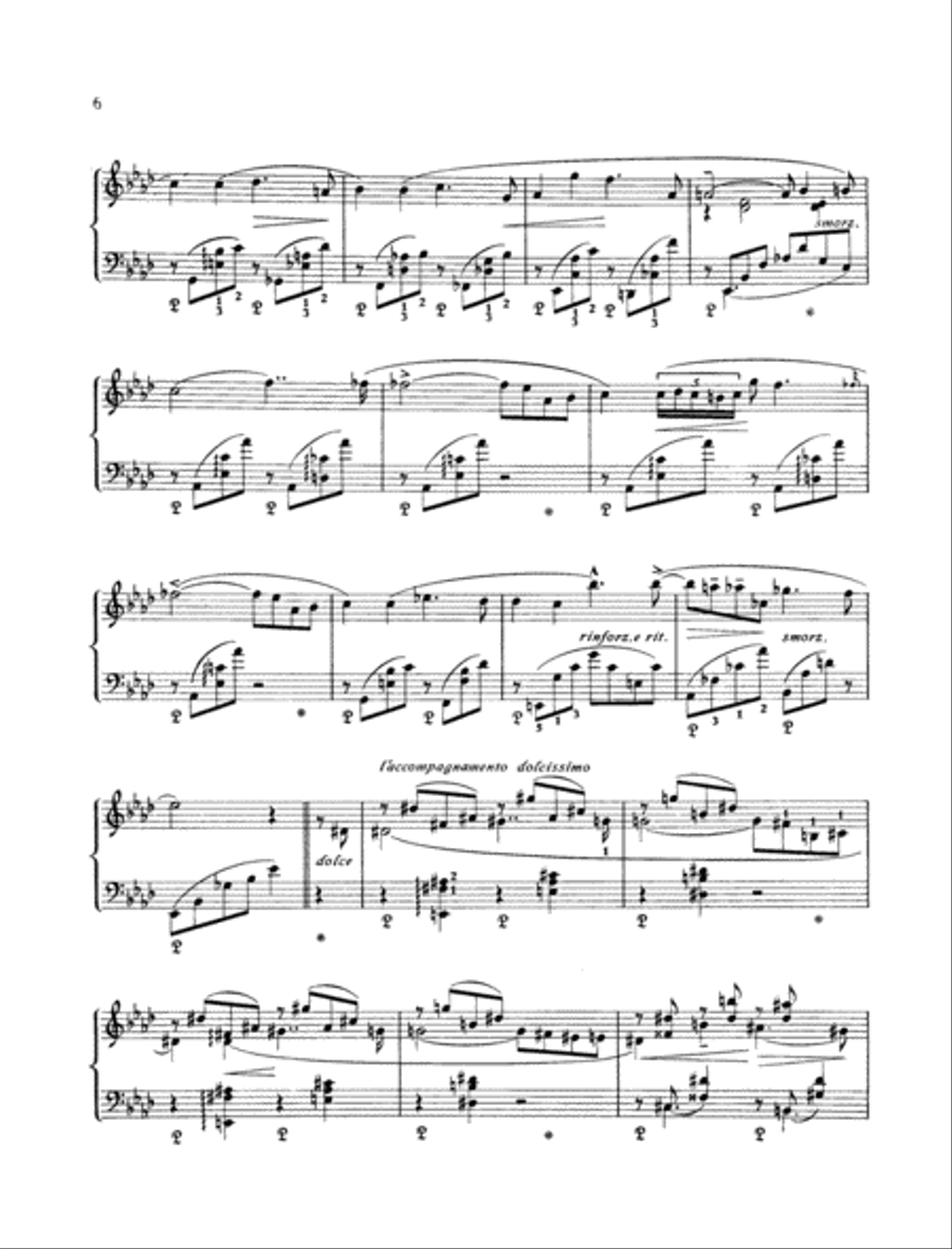 Funérailles Piano Solo scores gallery preview page 5