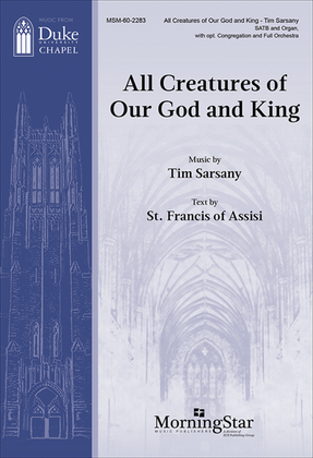 Book cover for All Creatures of Our God and King (Choral Score)
