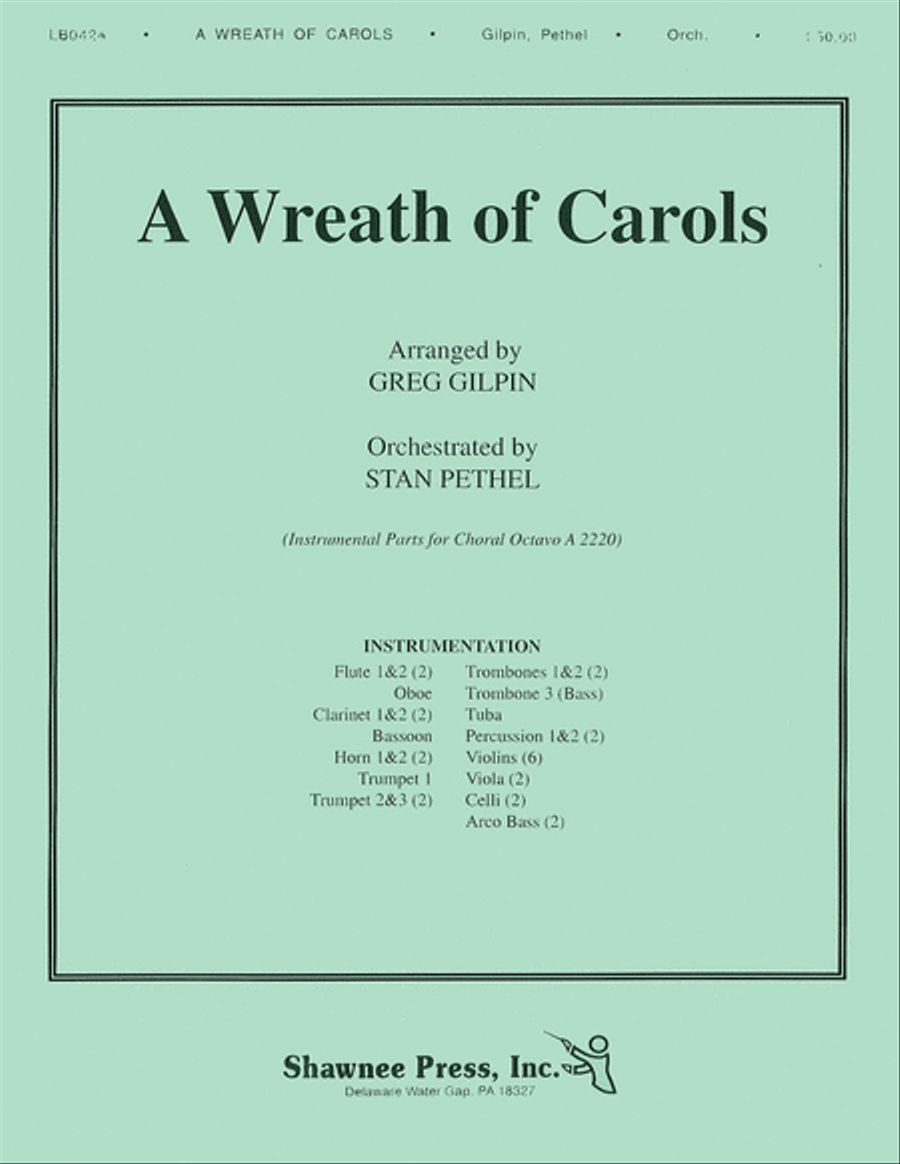 A Wreath of Carols Choir scores gallery preview page 1