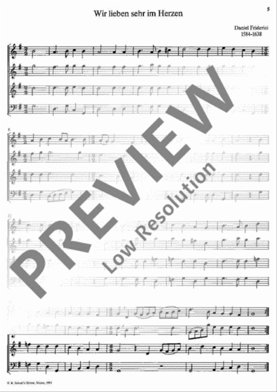 Wir lieben sehr im Herzen Recorder scores gallery preview page 2