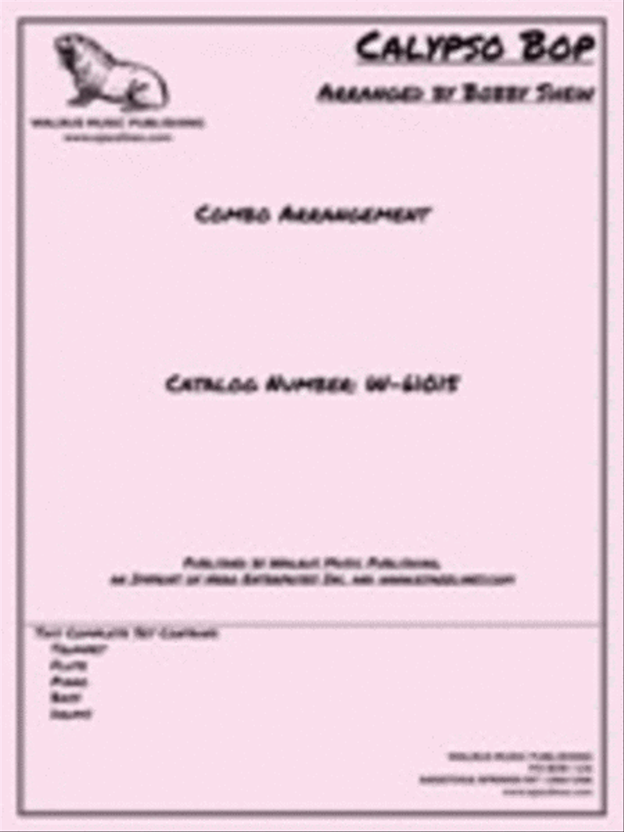 Calypso Bop Jazz Ensemble scores gallery preview page 1