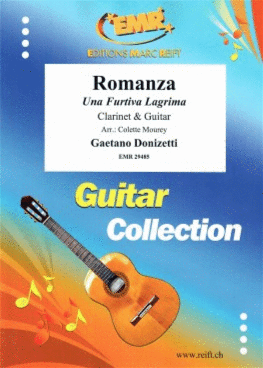 Romanza Clarinet scores gallery preview page 1