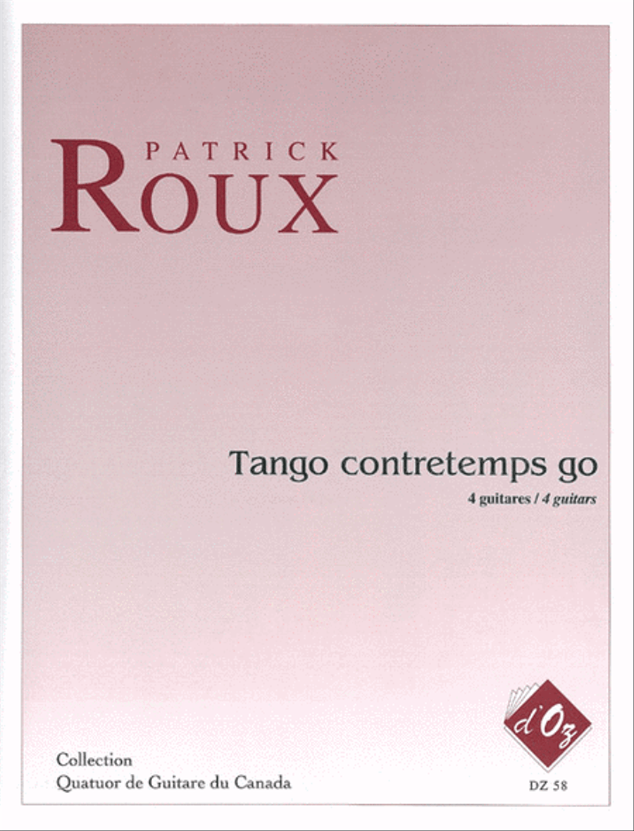 Tango Contretemps Go Guitar Ensemble scores gallery preview page 1