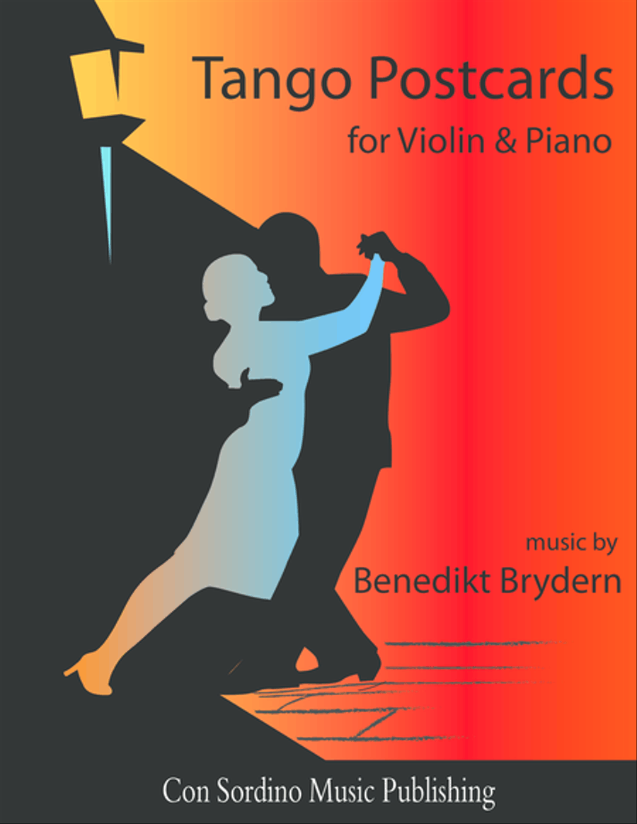 4 Tango Postcards 4 Tango Postcards Violin Solo scores gallery preview page 1