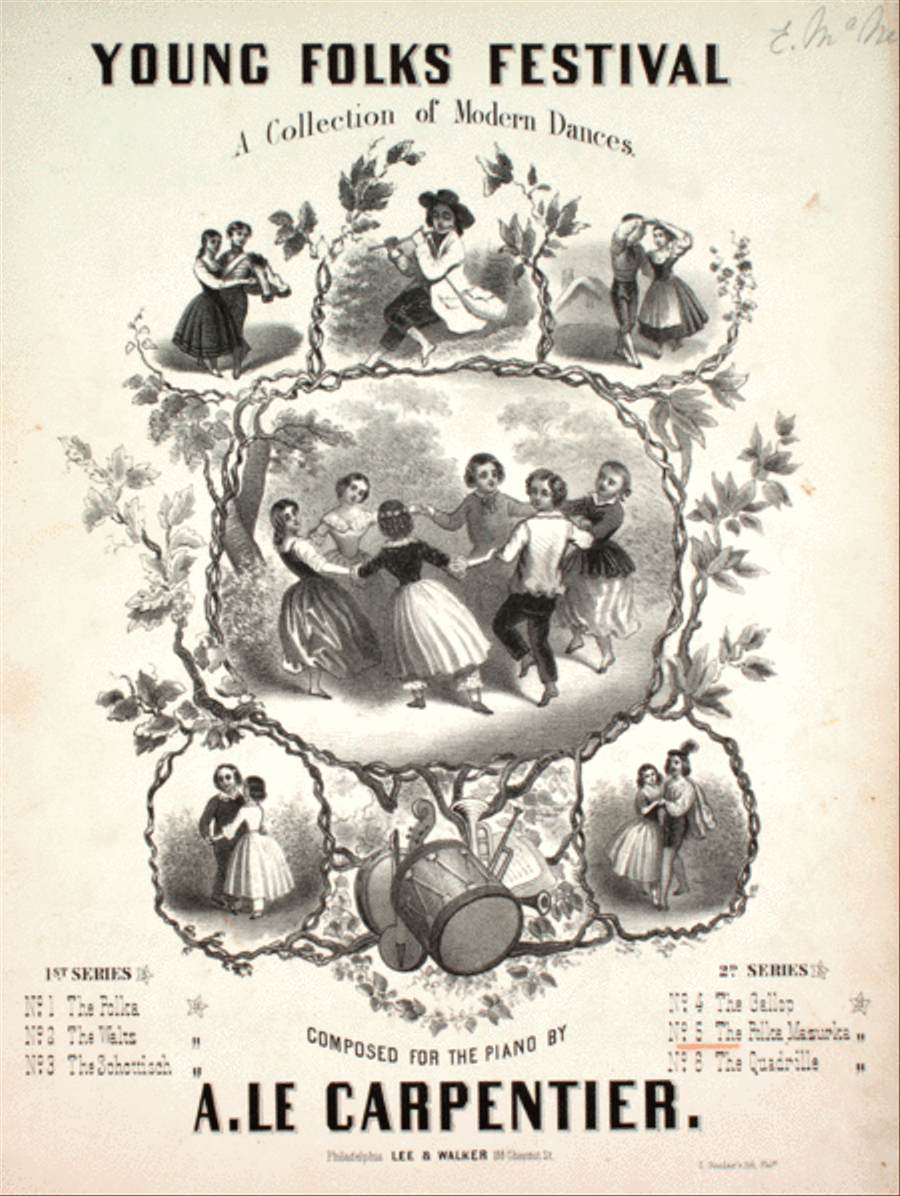 The Polka Mazurka Piano Solo scores gallery preview page 1