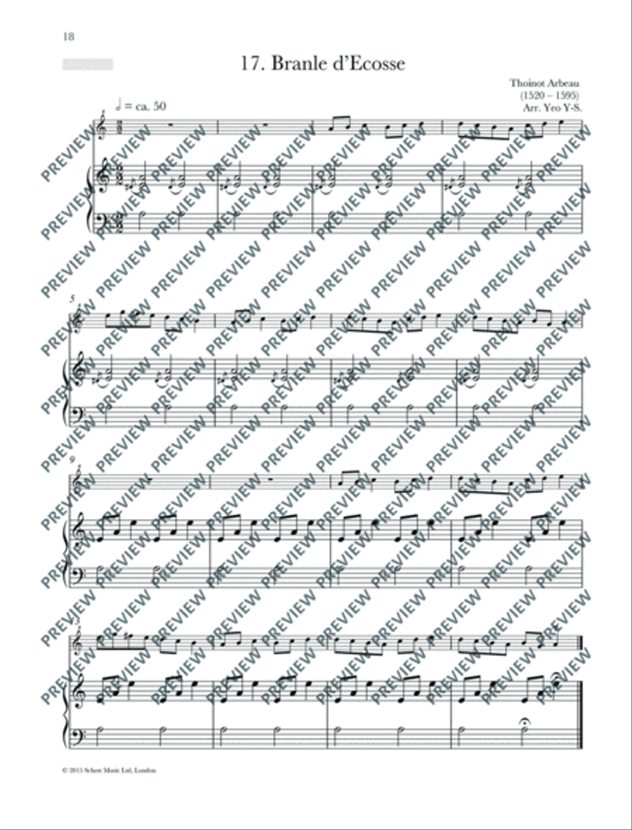 Renaissance Recorder Anthology 1 Soprano Recorder scores gallery preview page 19