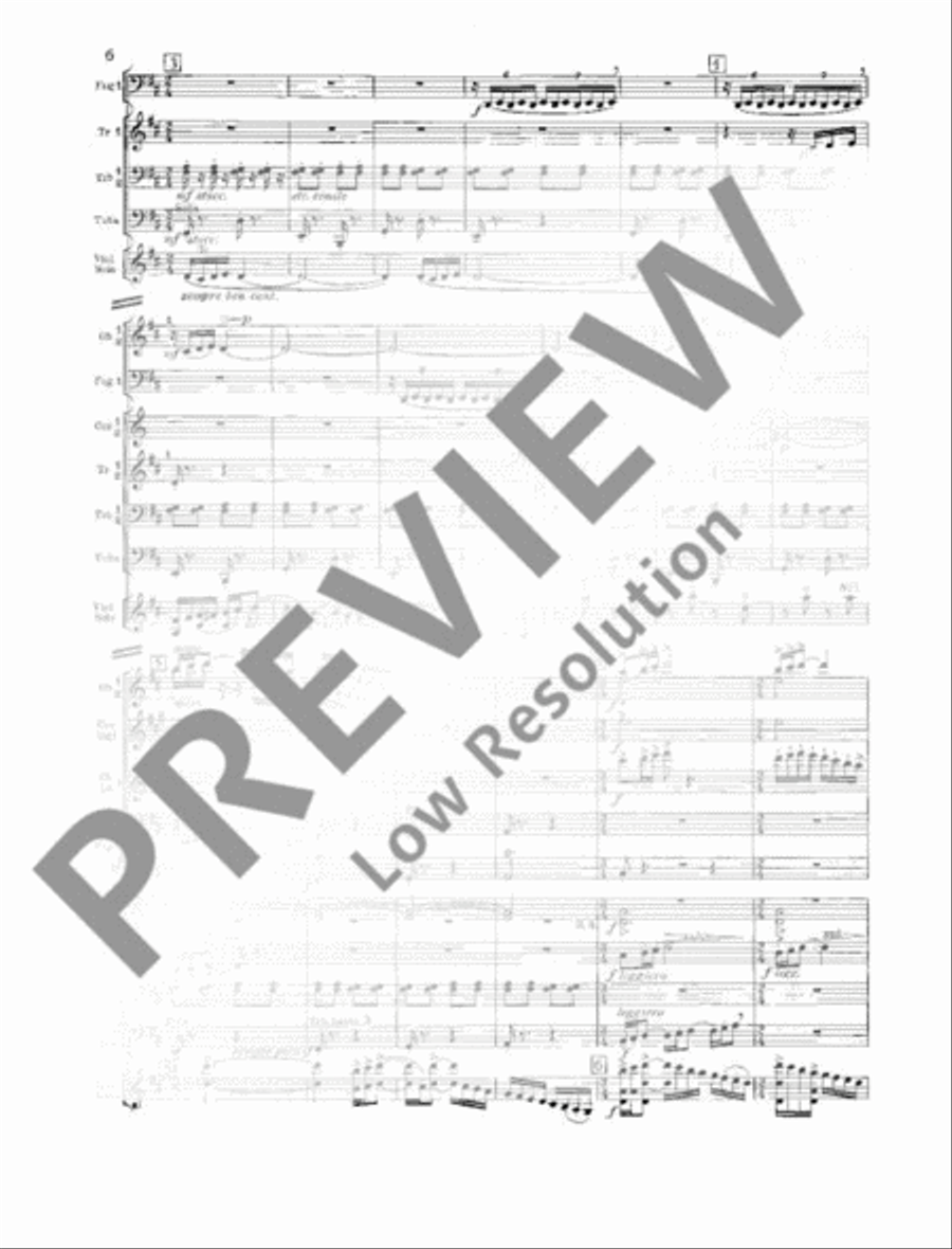 Concerto en ré - Concerto in D Orchestra scores gallery preview page 7