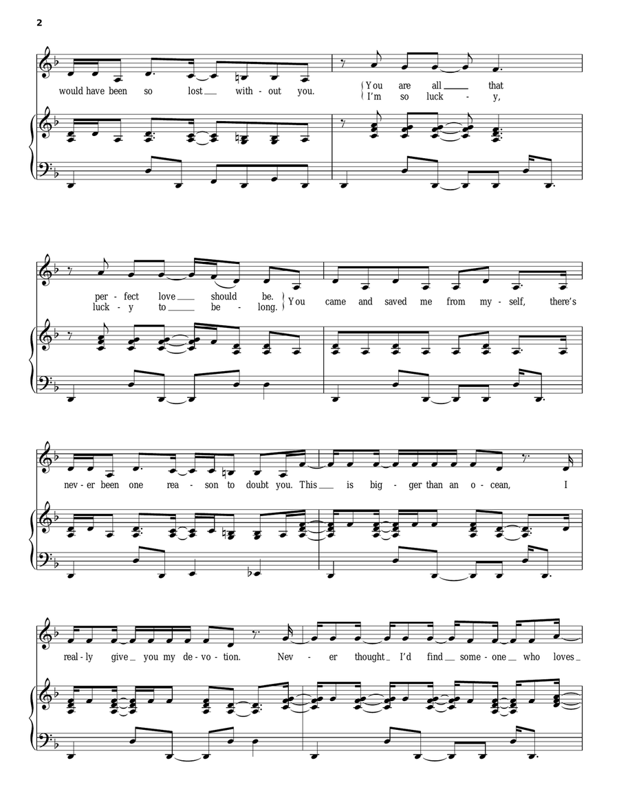 I'm Yours Acoustic Guitar scores gallery preview page 2