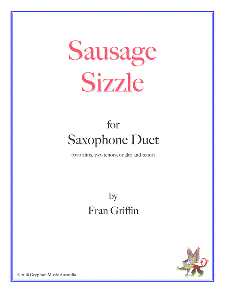 Sausage Sizzle for saxophone duet image number null