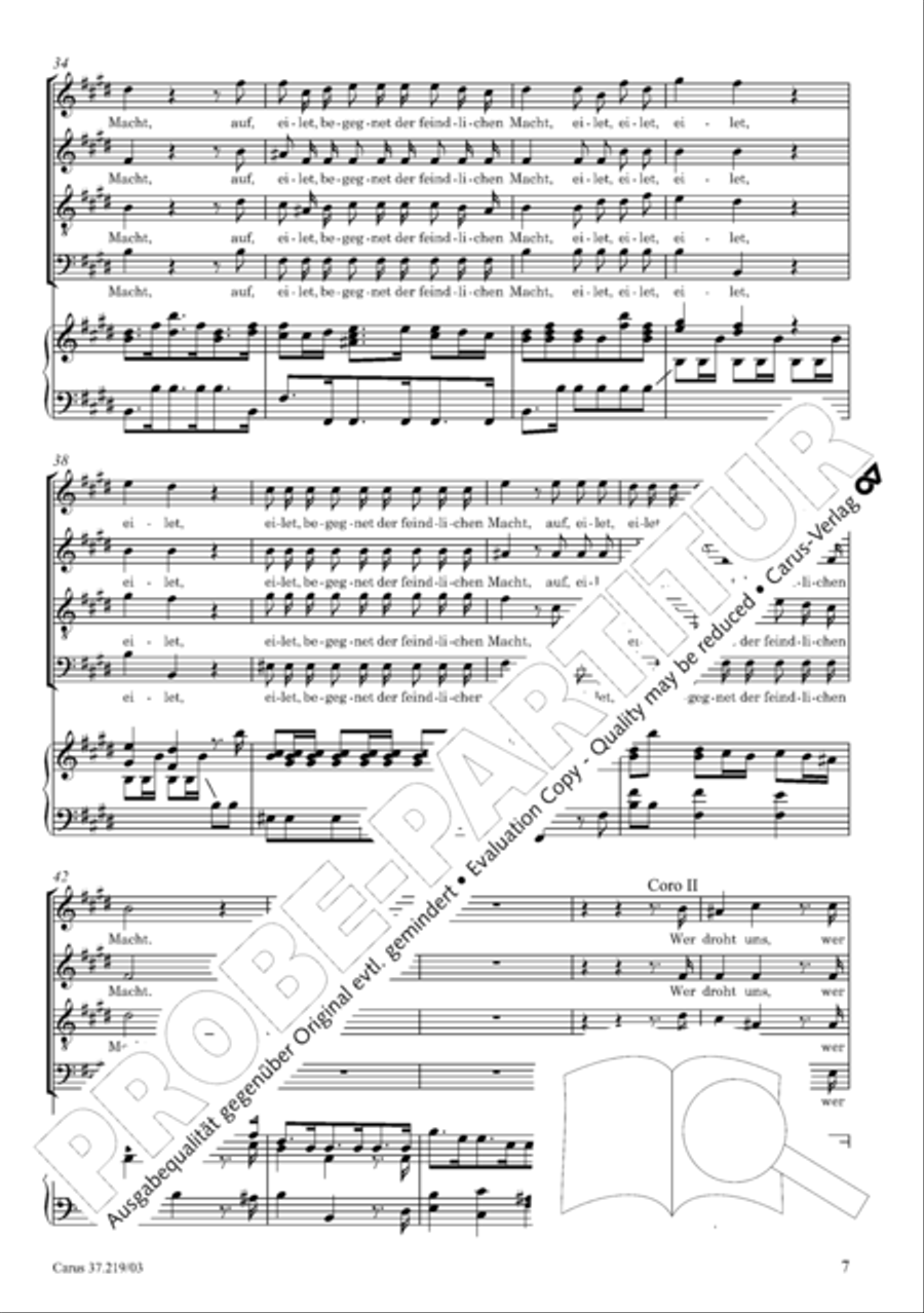 Erwachet, ihr Christen STB scores gallery preview page 8