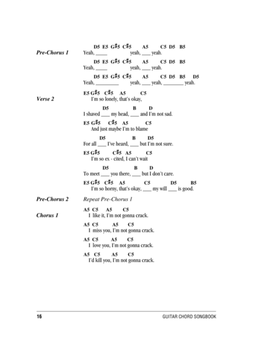 Lithium by Nirvana Electric Guitar Digital Sheet Music Sheet