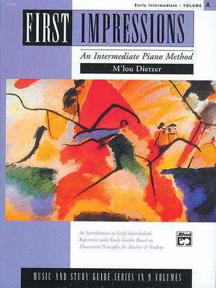 Book cover for First Impressions: Music and Study Guides, Volume A