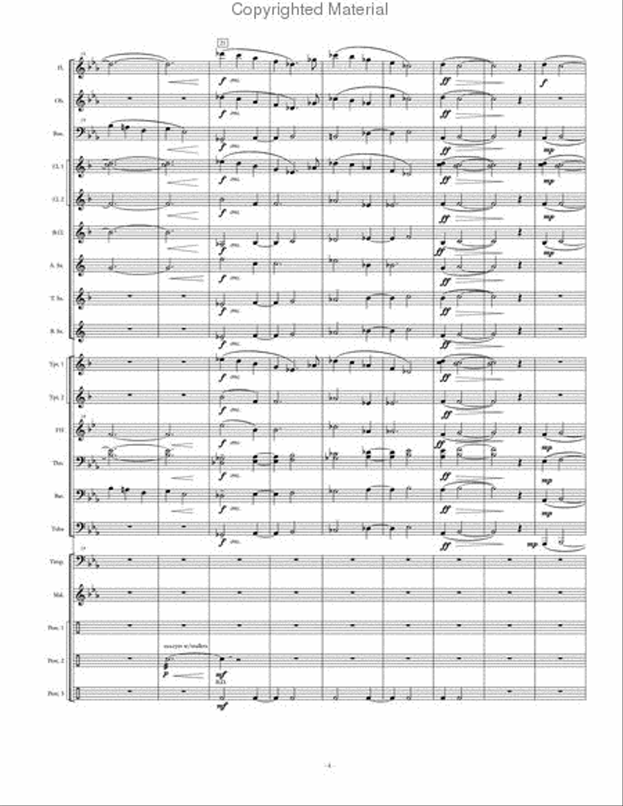 Monuments Concert Band scores gallery preview page 5