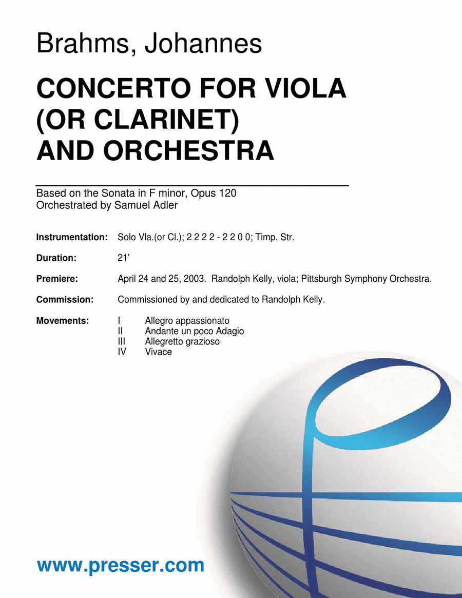 Concerto Clarinet scores gallery preview page 1