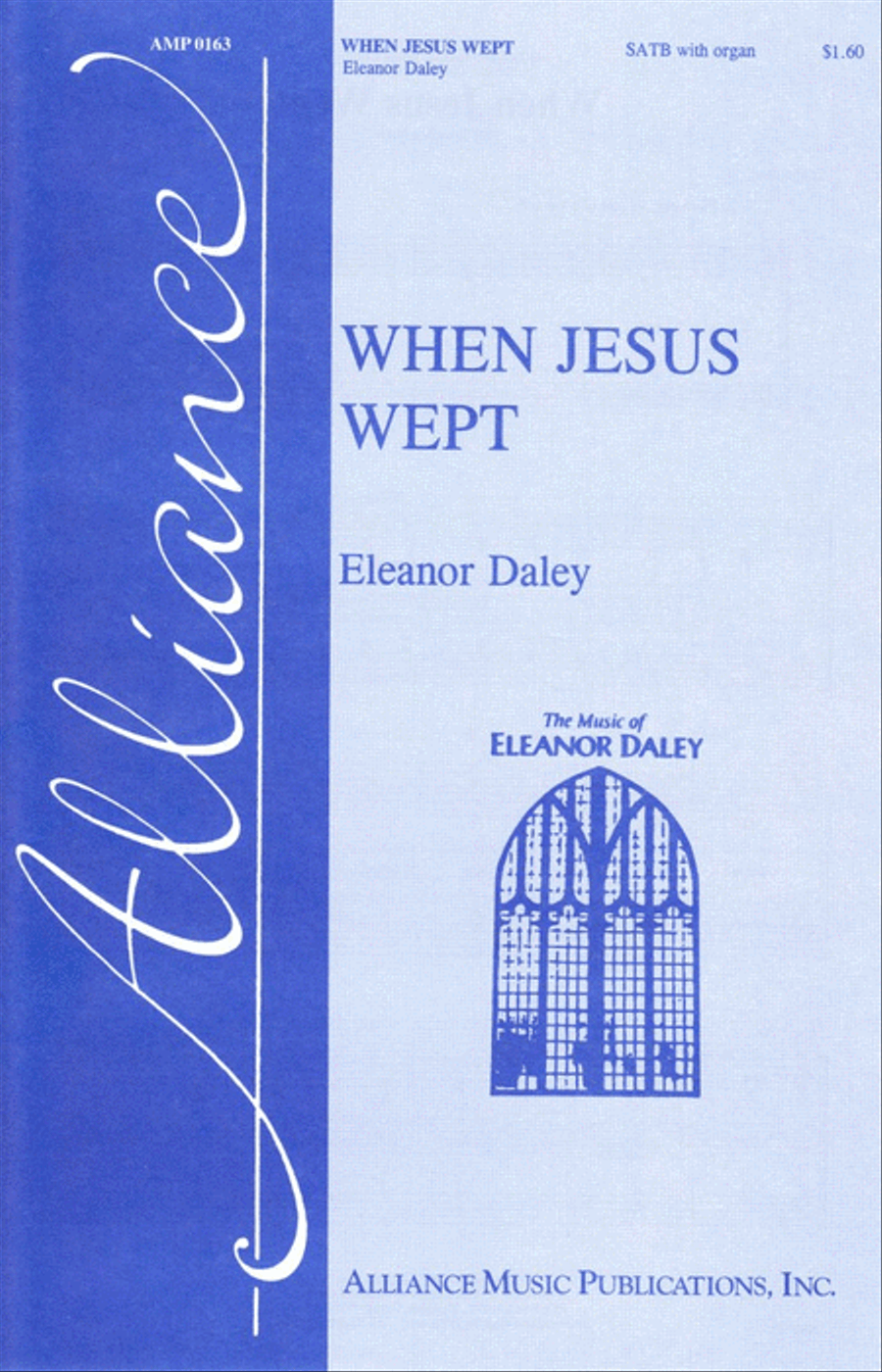 When Jesus Wept 4-Part scores gallery preview page 1