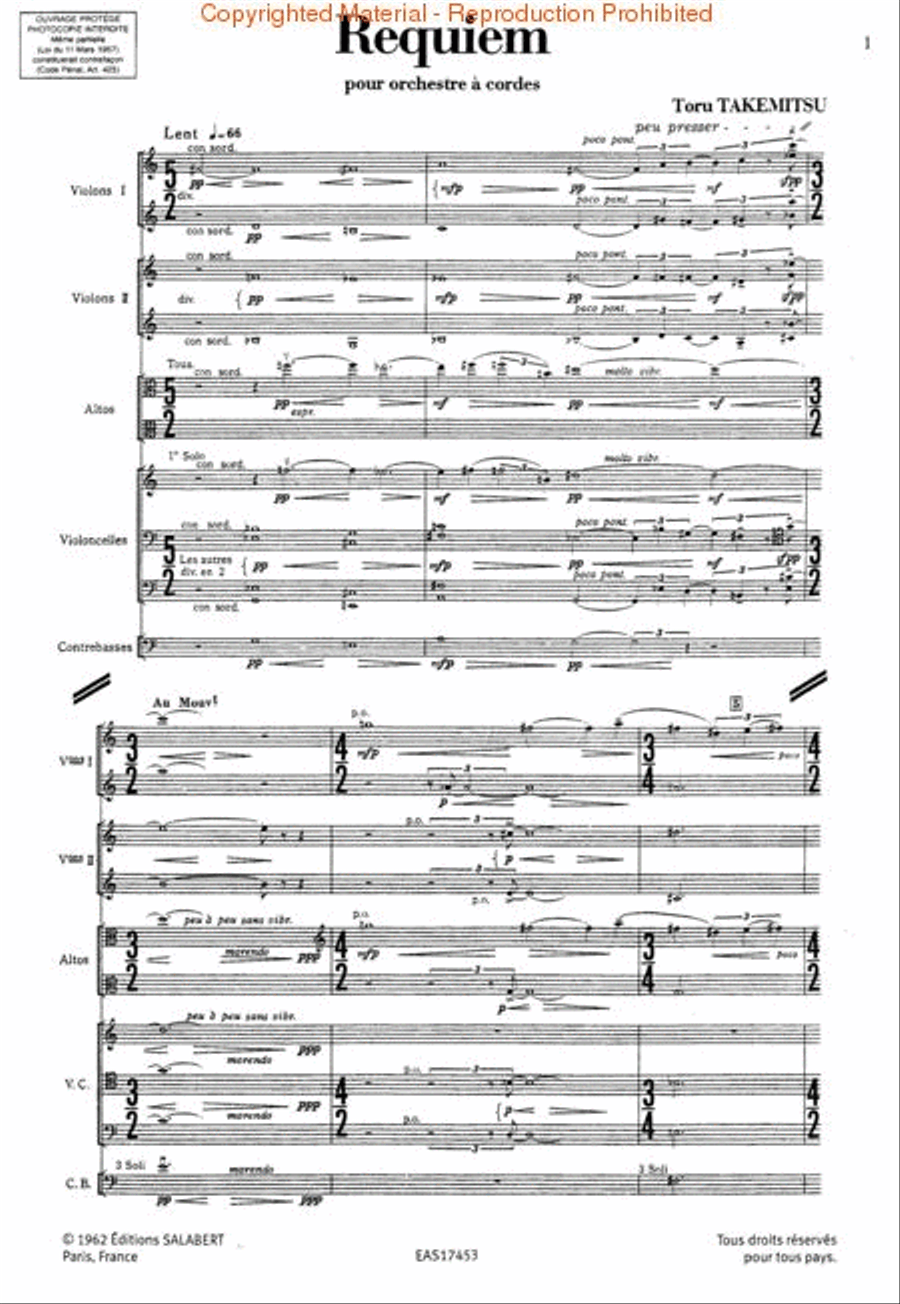 Requiem String Orchestra scores gallery preview page 2