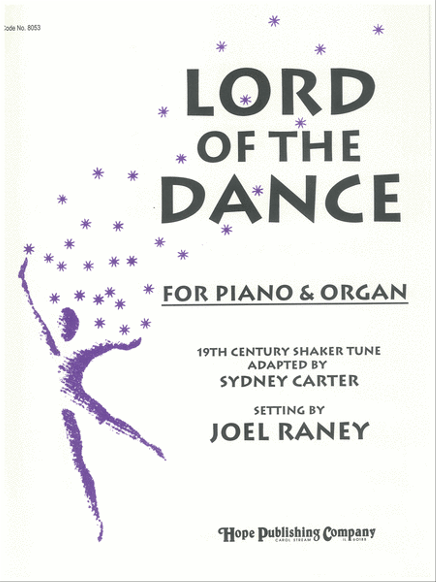 Lord of the Dance Organ scores gallery preview page 1