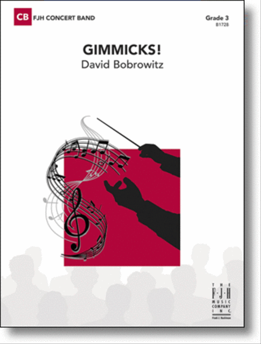Gimmicks Concert Band scores gallery preview page 1