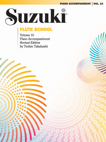 Suzuki Flute School Volume 10 Piano Accompaniment - Revised Edition