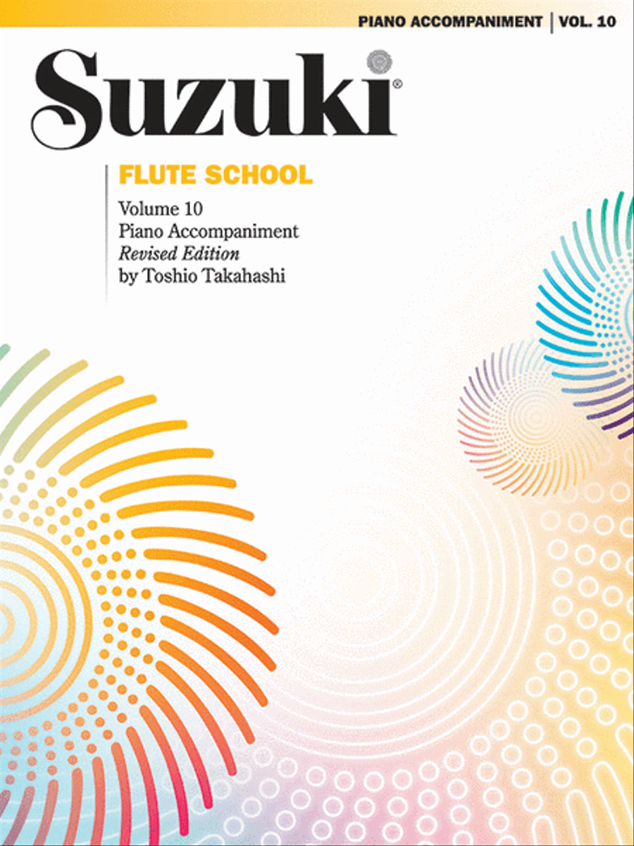 Suzuki Flute School, Volume 10 Flute scores gallery preview page 1