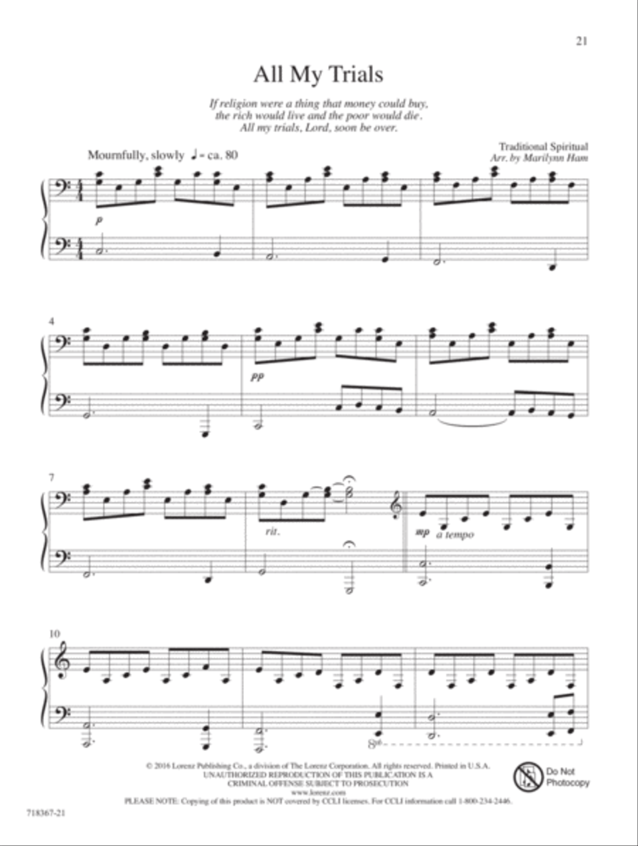 Great Day! Piano Solo scores gallery preview page 12