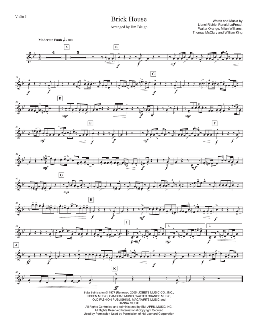 Brick House String Orchestra scores gallery preview page 6