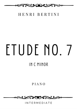 Book cover for Bertini - Etude No. 7 in C minor - Intermediate