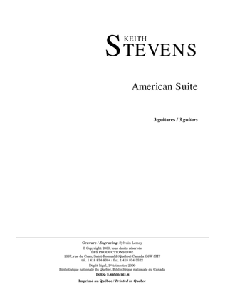 Book cover for American Suite