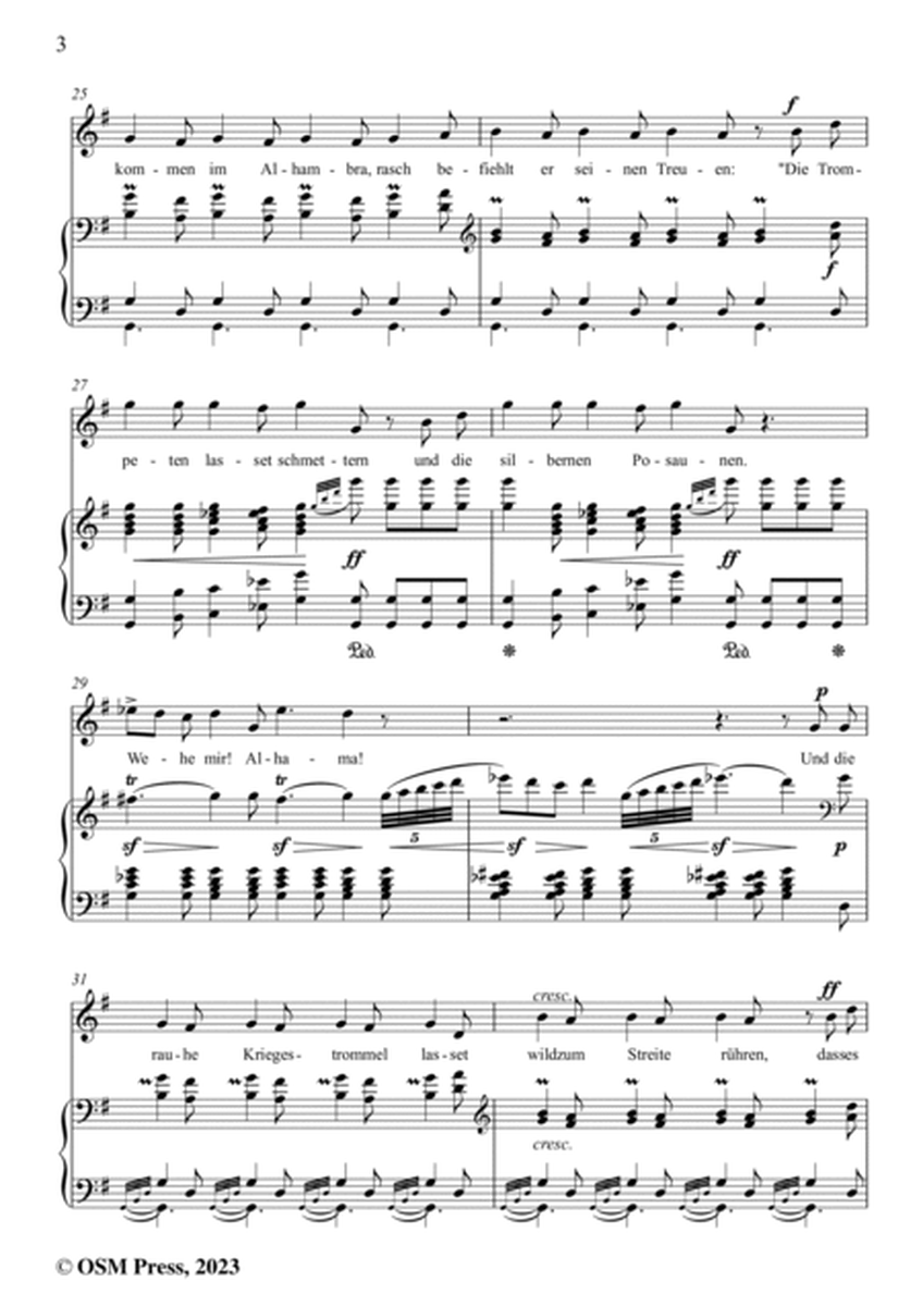 C. Loewe-Der Sturm von Alhama,in c minor,Op.54 image number null