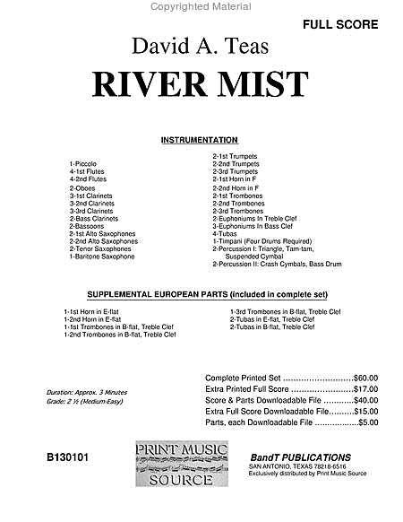 River Mist image number null