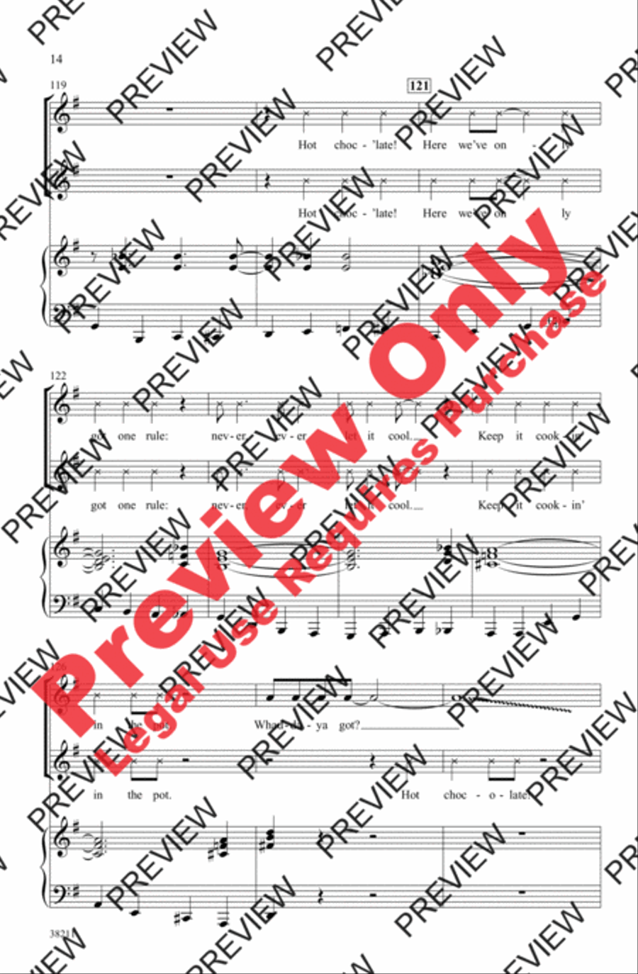 A Winter Blast! A Winter Blast! Women's Choir scores gallery preview page 14