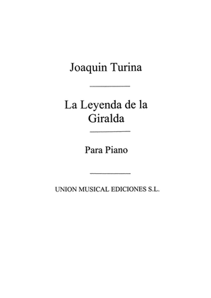 La Leyenda De La Giralda Op.40 For Piano