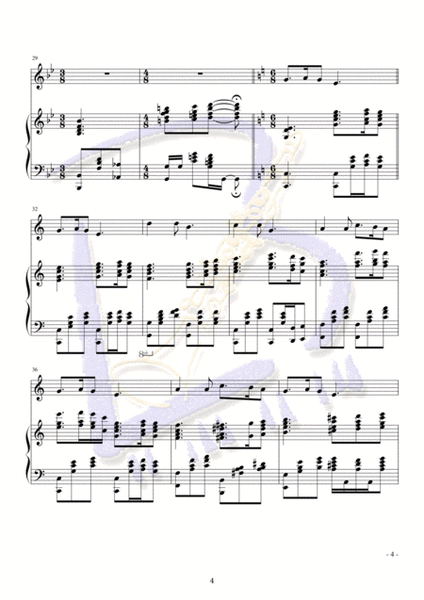 Silent Night, for Instrument and Piano image number null
