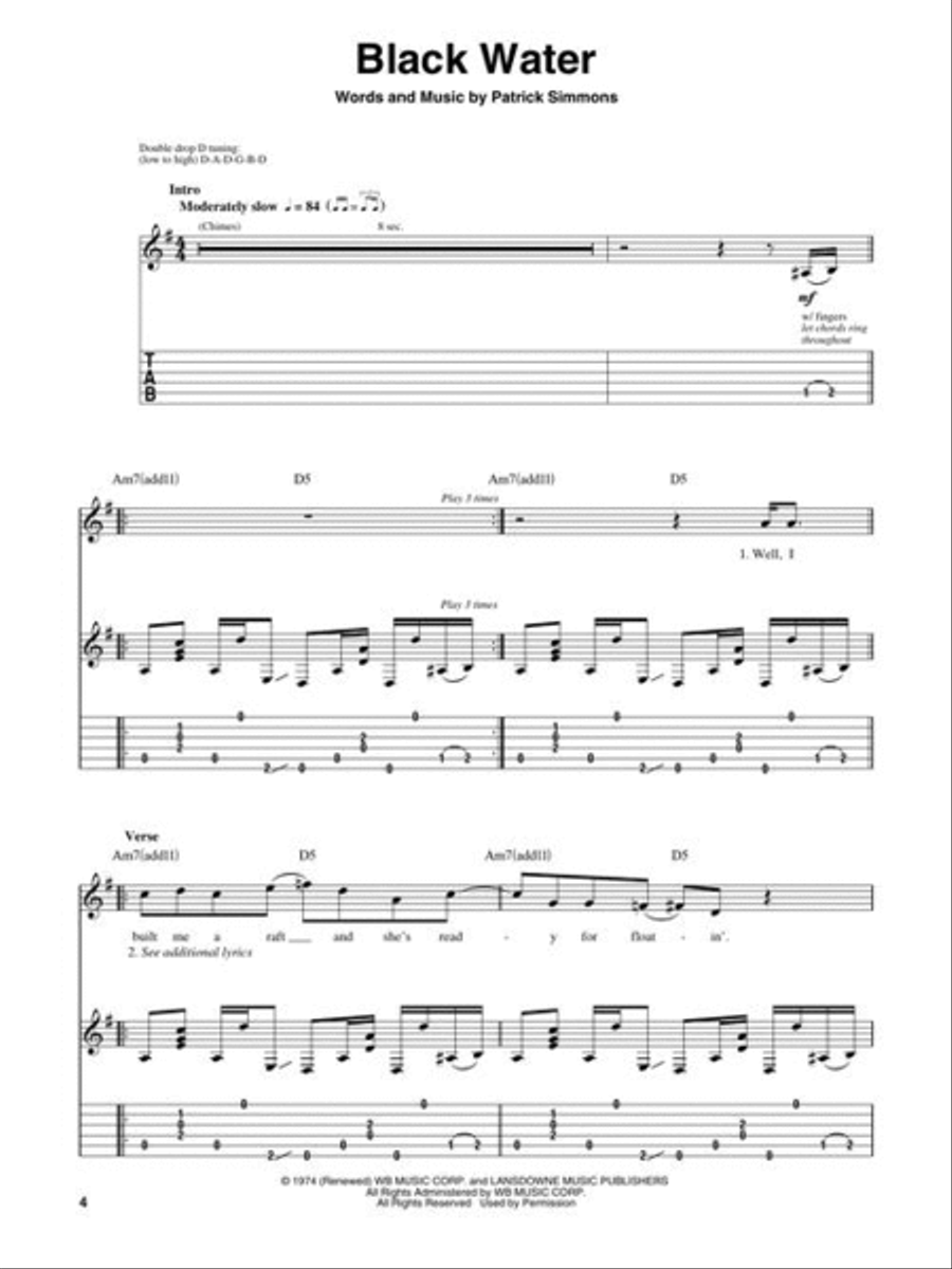 The Doobie Brothers The Doobie Brothers Electric Guitar scores gallery preview page 5