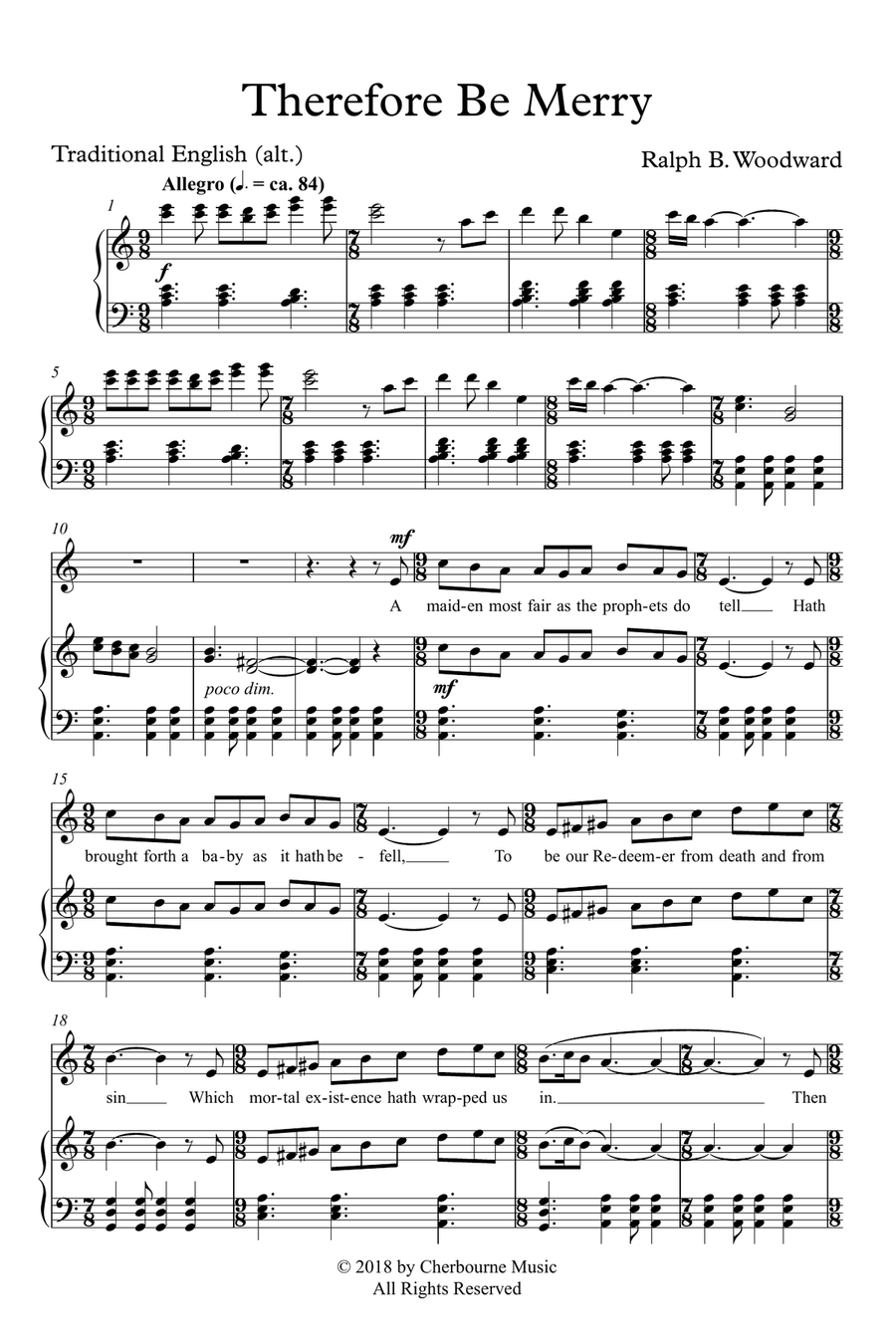 Therefore Be Merry SSA scores gallery preview page 2