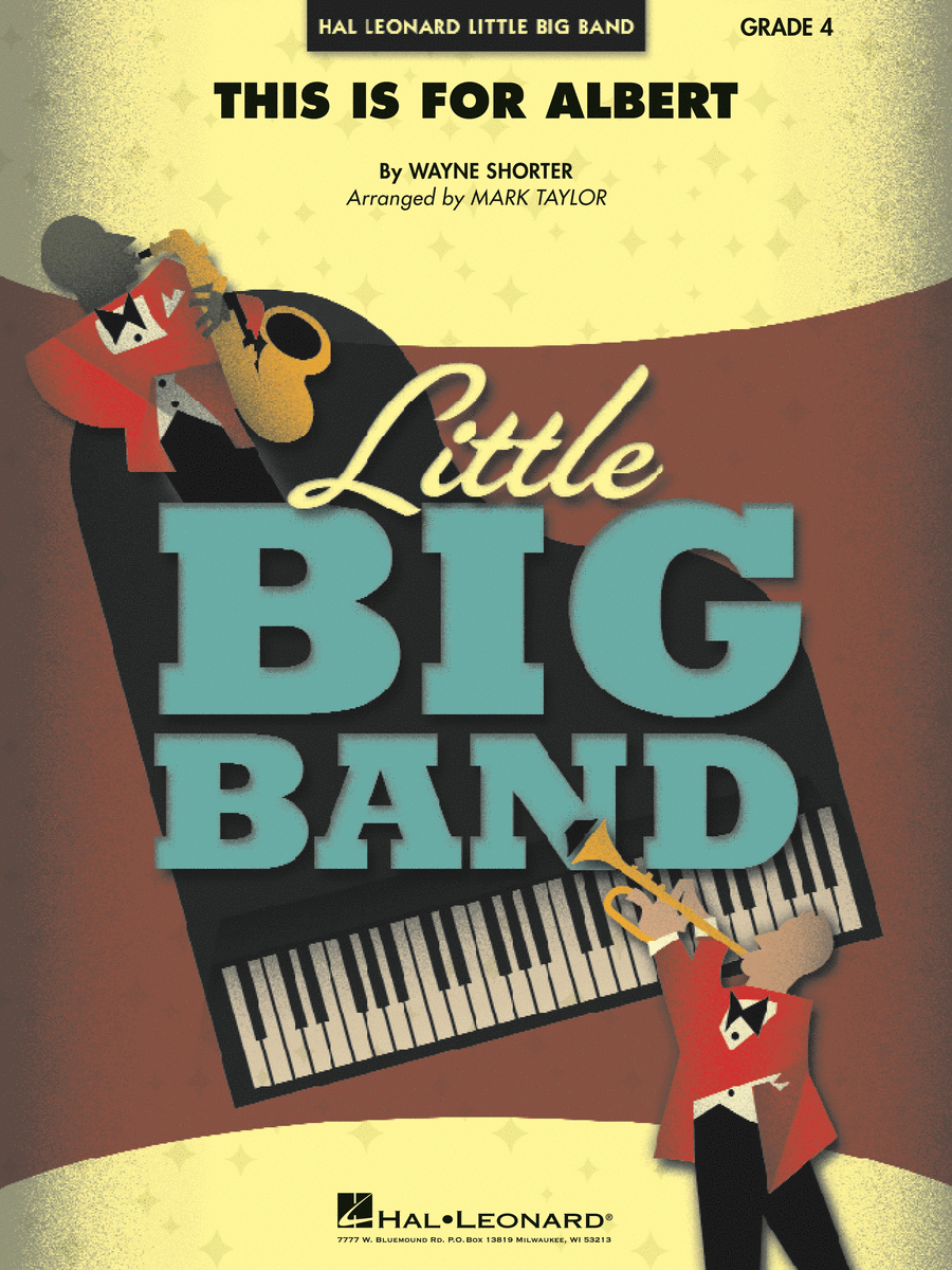 This Is for Albert Big Band scores gallery preview page 1