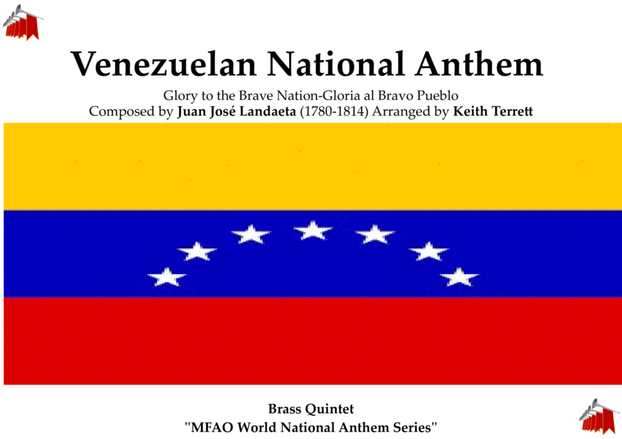 Venezuelan National Anthem for Brass Quintet image number null